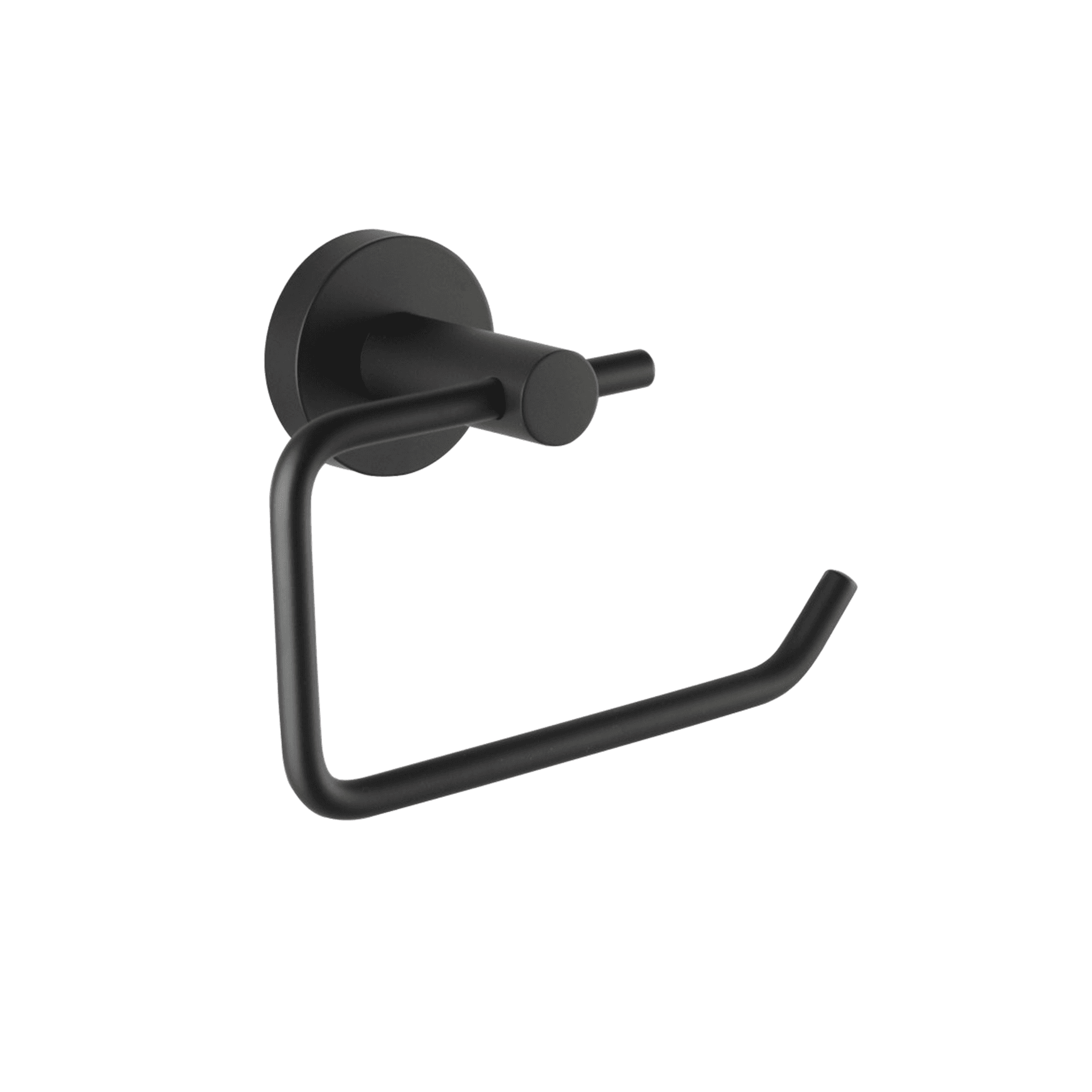 Lucid Pin Toilet Roll Ring Matte Black