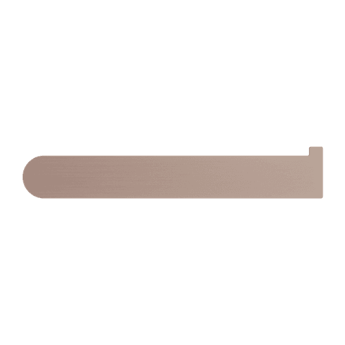 Bianca Toilet Roll Holder | Brushed Bronze