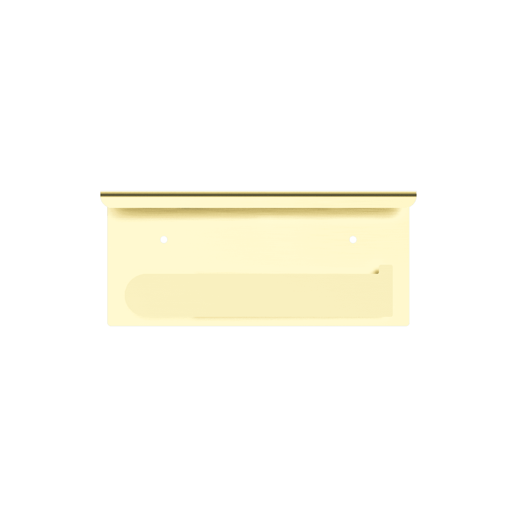 Bianca Toilet Roll Holder & Phone Holder | Brushed Gold