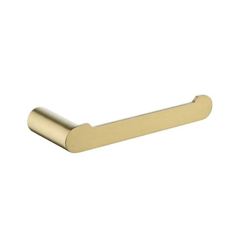 Rushy Toilet Roll Holder Brushed Brass
