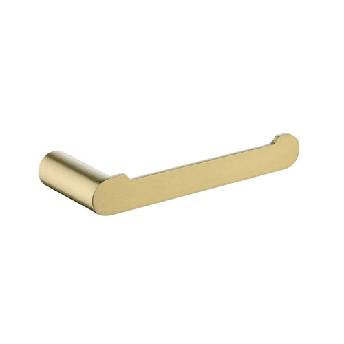 Rushy Toilet Roll Holder Brushed Brass