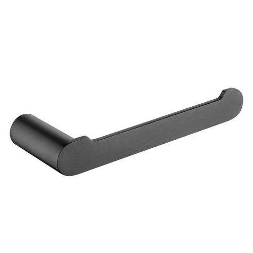 Rushy Toilet Roll Holder Gun Metal Grey