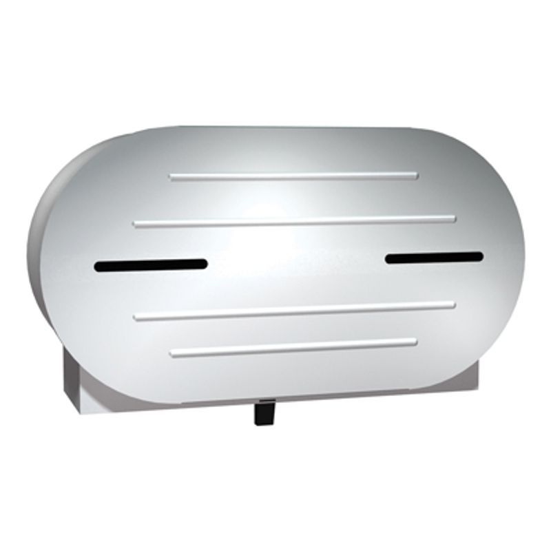 ASI Surface Mounted Jumbo Double Toilet Roll Dispenser
