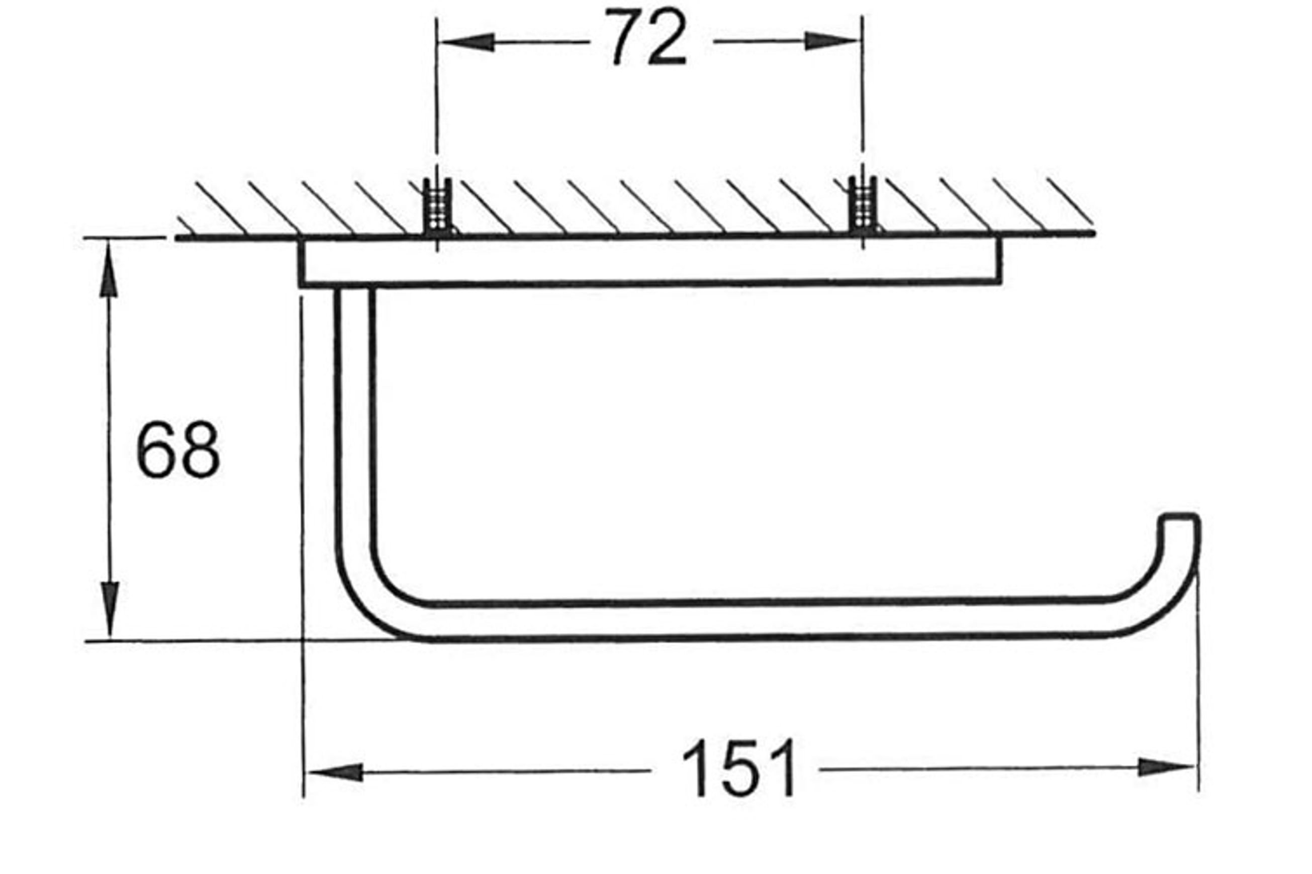 Cubic Toilet Roll Holder