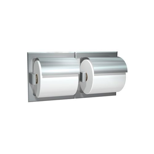 ASI Surface Mounted Double Toilet Roll Dispenser with Hood