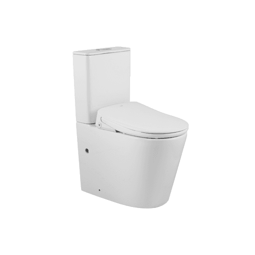 Zero Rimless Whirlpool Flushing Smart Bidet Toilet
