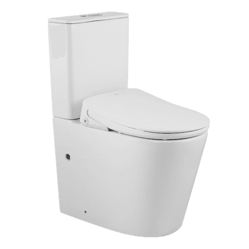Zero Rimless Whirlpool Flushing Smart Bidet Toilet