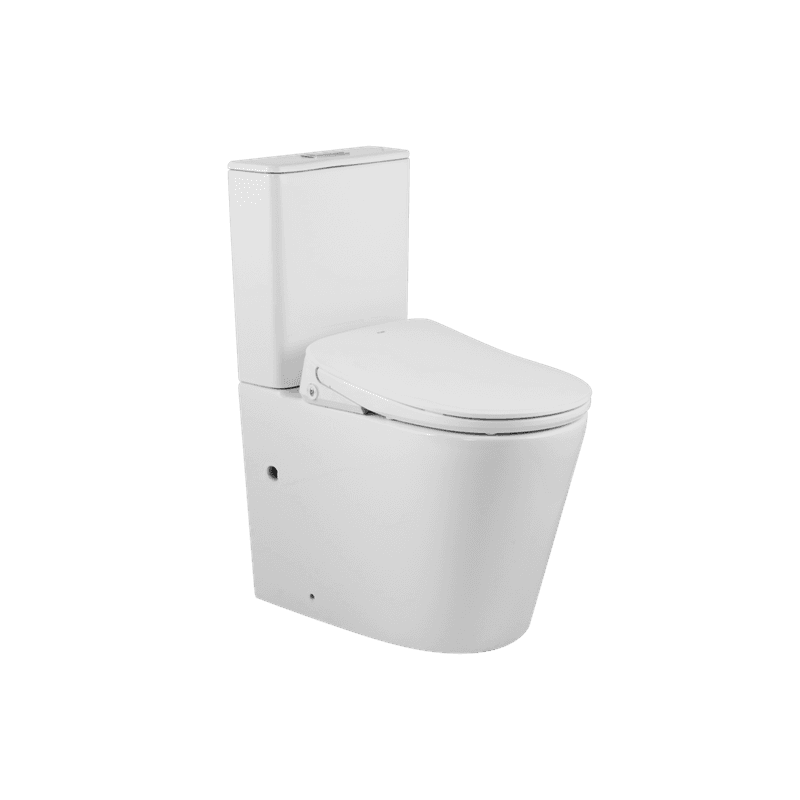 Zero Rimless Whirlpool Flushing Smart Bidet Toilet