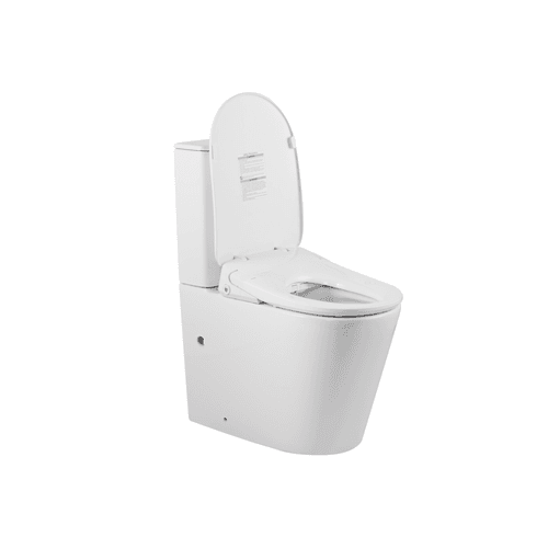 Zero Rimless Whirlpool Flushing Smart Bidet Toilet