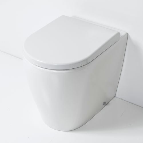 Cascade Easy Height Rimless Wall-Faced Toilet Suite
