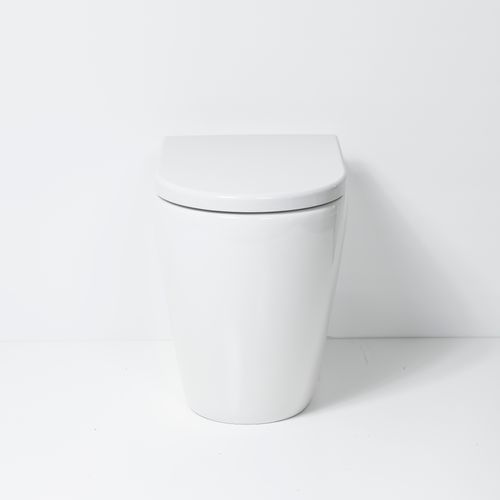 Cascade Easy Height Rimless Wall-Faced Toilet Suite