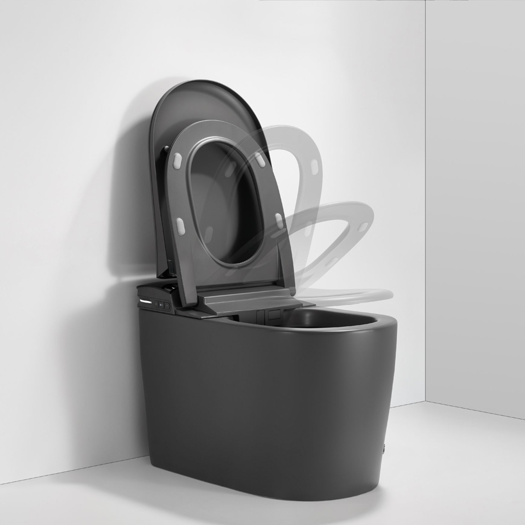 Smart Toilet Matte Grey