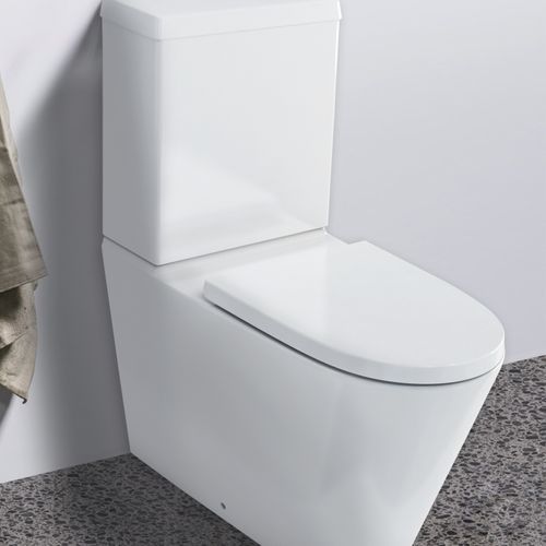 Sphere Easy Height Rimless Back-to-Wall Toilet Suite