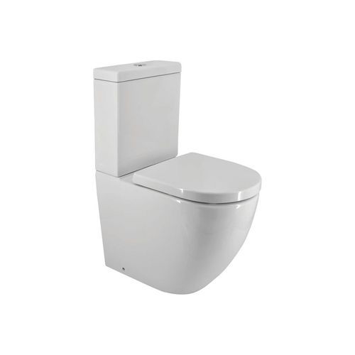 Zen Rimless Overheight Back To Wall Toilet Suite