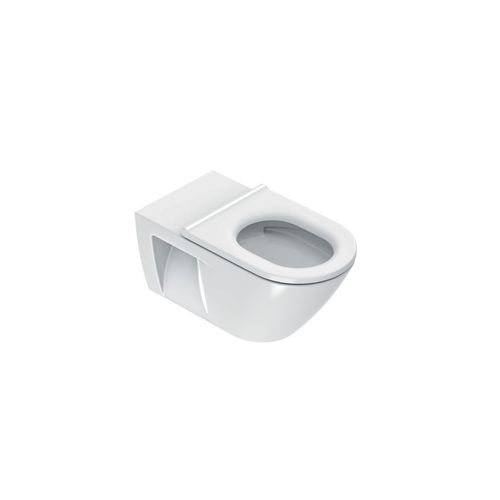 Sfera 70 Rimless Wall Hung Toilet With White Seat Ring