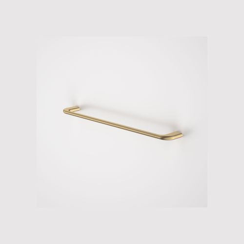 Contura II 620mm Single Towel Rail  | Brushed Brass