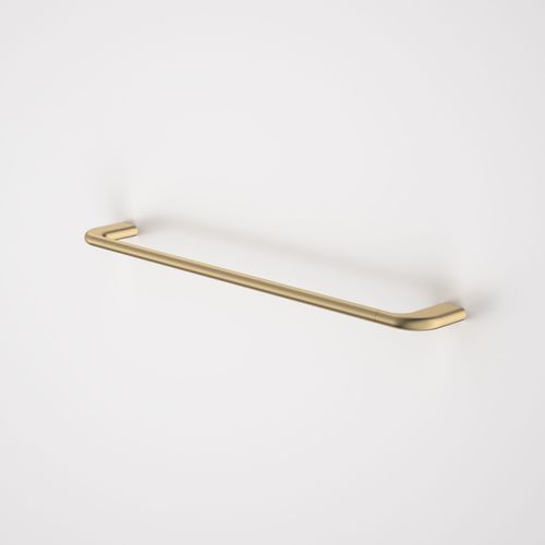 Contura II 620mm Single Towel Rail  | Brushed Brass