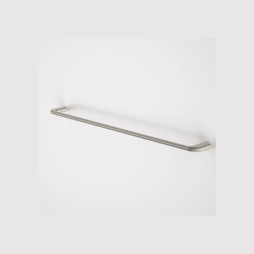 Contura II 820mm Single Towel Rail | Brushed Nickel