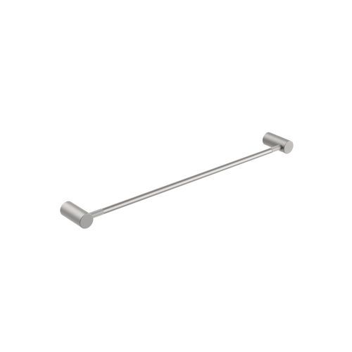 Caddence Single Towel Rail 600mm Brushed Nickel