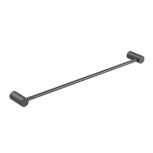 Caddence Single Towel Rail 600mm Gun Metal Grey