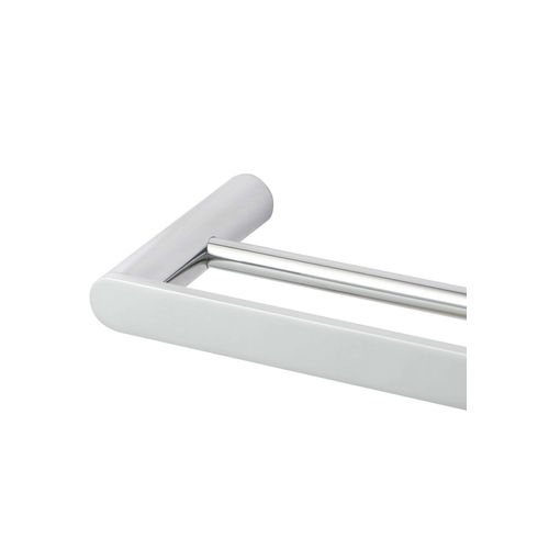 Rushy Double Towel Rail 600mm Chrome