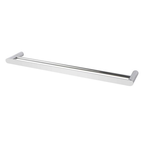 Rushy Double Towel Rail 600mm Chrome