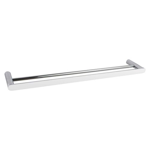 Rushy Double Towel Rail 800mm Chrome