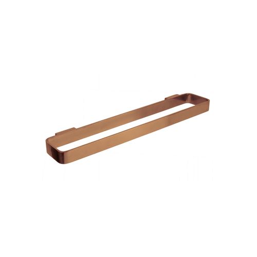 Loft Short Towel Rail Brushed 300mm Copper