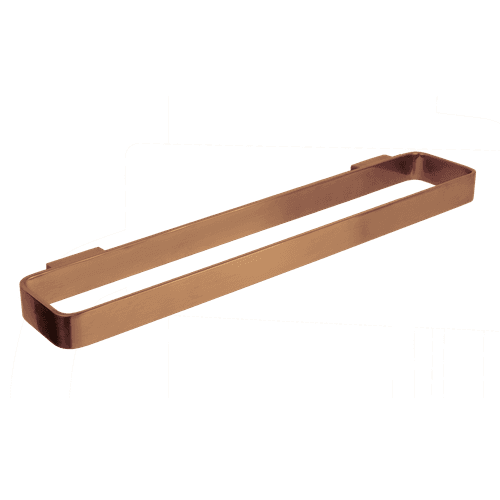 Loft Short Towel Rail Brushed 300mm Copper