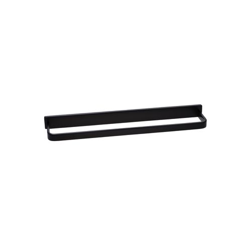 Cubic Short Towel Rail 370mm Satin Black