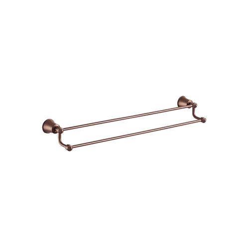 Liberty Double Towel Rail 650 x 112mm Oil Rubbed Bronze