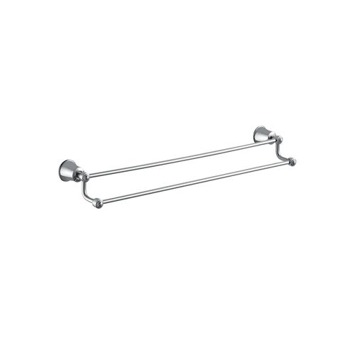 Liberty Double Towel Rail 650 x 112mm Chrome