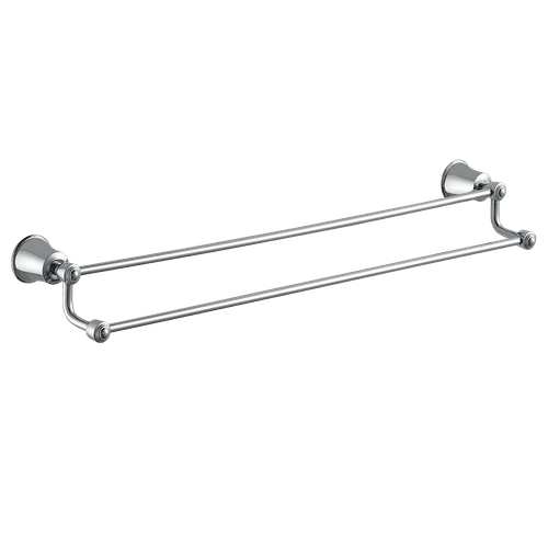 Liberty Double Towel Rail 650 x 112mm Chrome