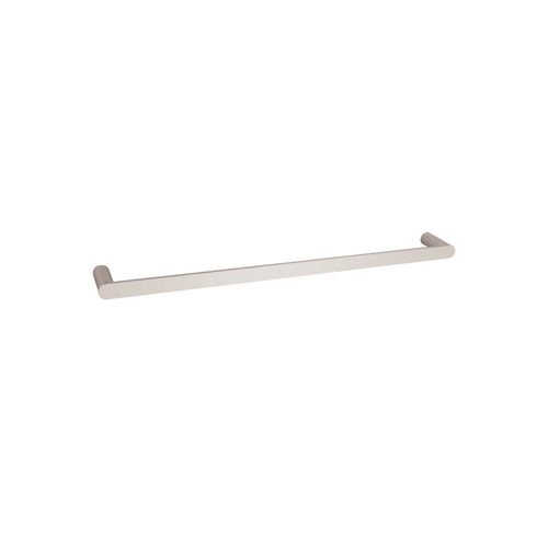 Rushy Single Towel Rail 600mm Brushed Nickel