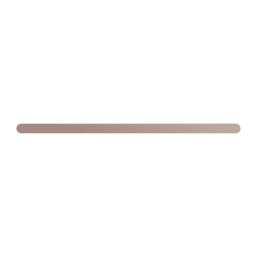 Bianca Single Towel Rail 600mm | Brushed Bronze