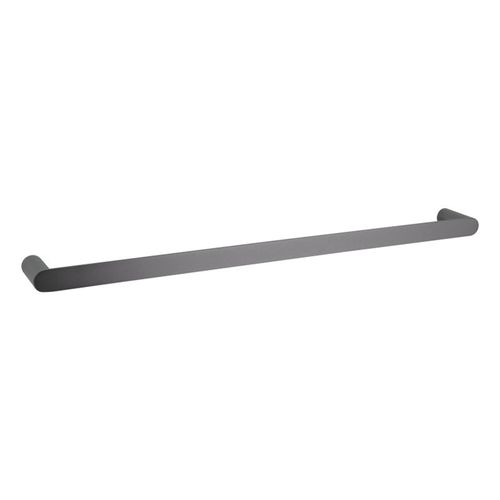 Rushy Single Towel Rail 600mm Gun Metal Grey