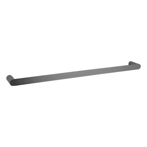 Rushy Single Towel Rail 600mm Gun Metal Grey