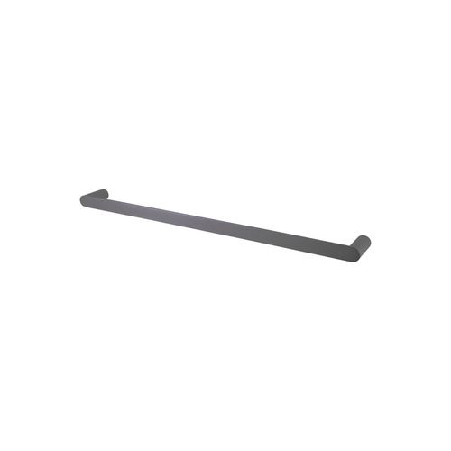 Rushy Single Towel Rail 800mm Gun Metal Grey