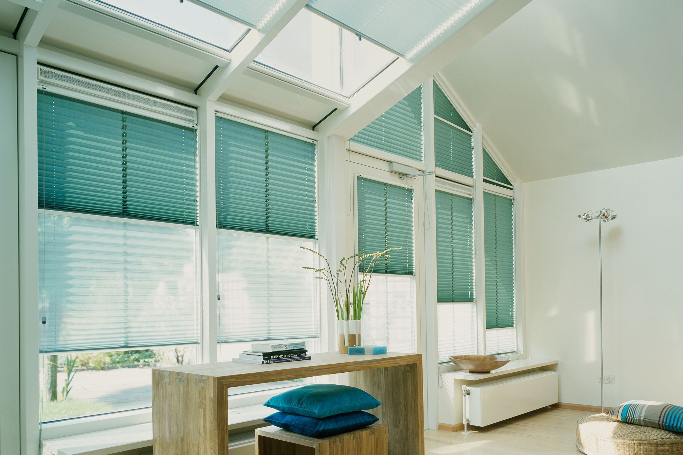 Fixed Frame Pleated Blind | Pleated Blinds