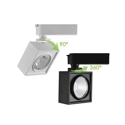 ME123 Square LED Track Light