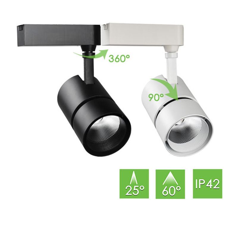 40W ME207 Wide Beam Track Light