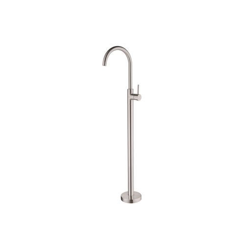 Mecca Freestanding Bath Mixer Brushed Nickel