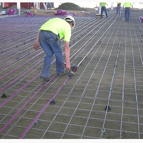 Slab Hydronic Floor Heating