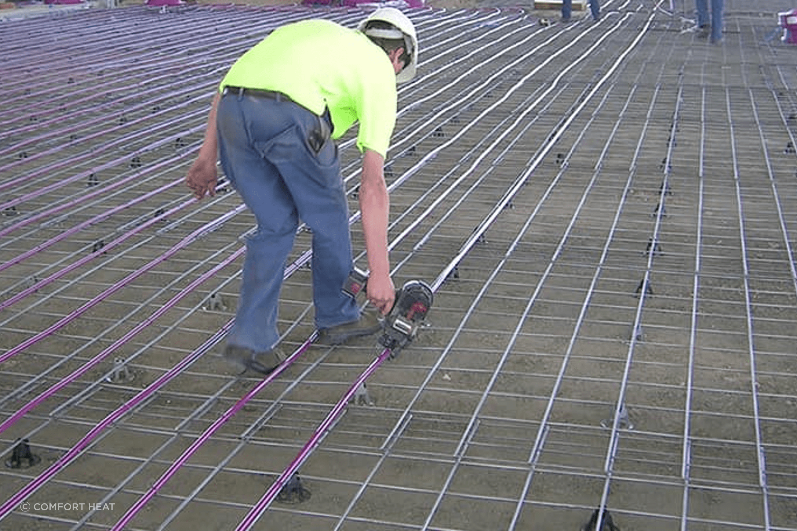 Slab Hydronic Floor Heating