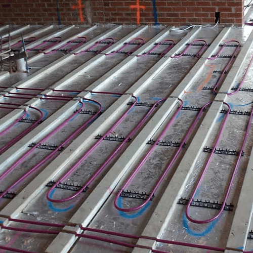 Under Timber Hydronic Heating