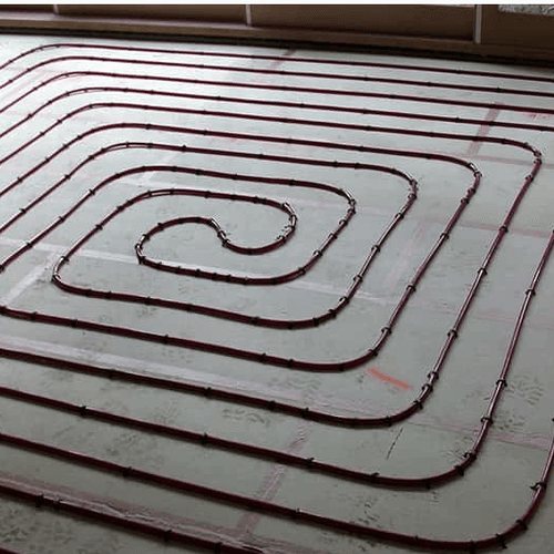 Screed Hydronic Floor Heating