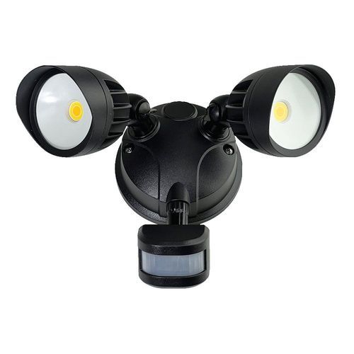HAREWOOD FL01BK Outdoor Wall Sensor Light