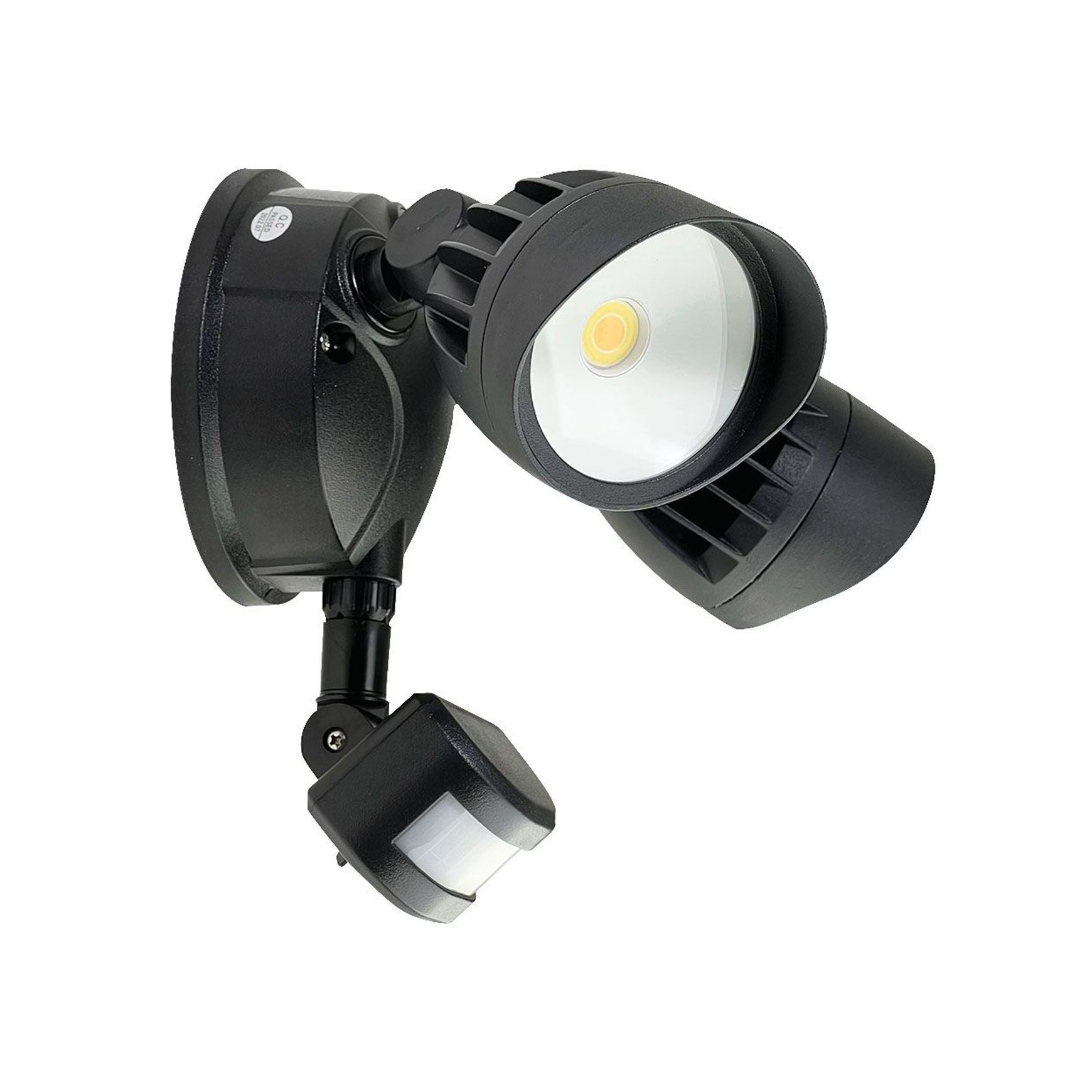 HAREWOOD FL01BK Outdoor Wall Sensor Light
