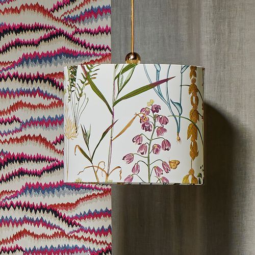 Fabric Shade 35cm Pendant Light