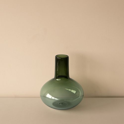 Bottle Vase - Eel Green